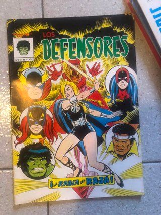 Los Defensores No 1 y 2 (Ediciones Vértice 1981)
