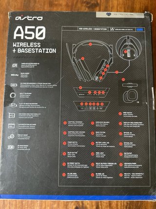 Auriculares Astro A50 Wireless + Base Station