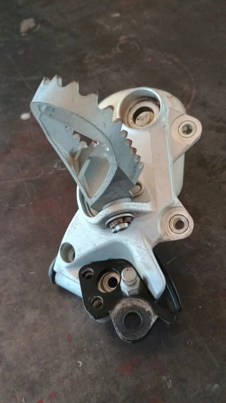Estribera izquierda KTM