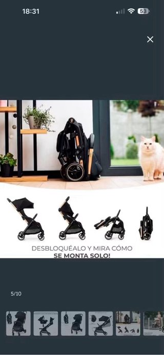 Silla de paseo Kinderkraft