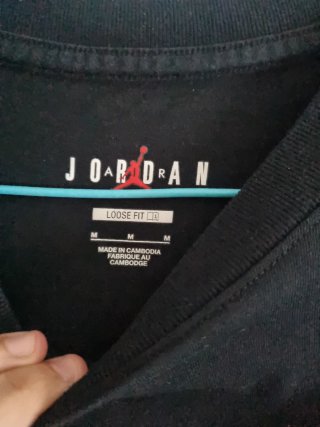 Camiseta Jordan Negra