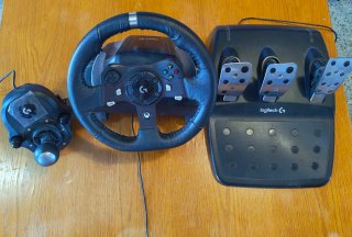 Pack Logitech G923 + Pedales + Palanca