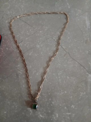 Conjunto de Joyas Plata con Esmeraldas