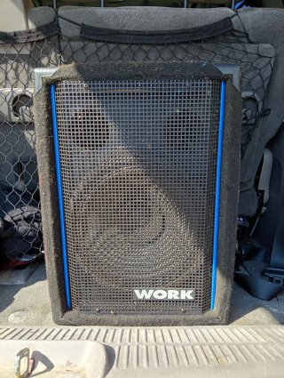 Altavoz WORK Negro/Gris