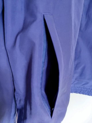Chaqueta Adidas Vintage Azul Roja