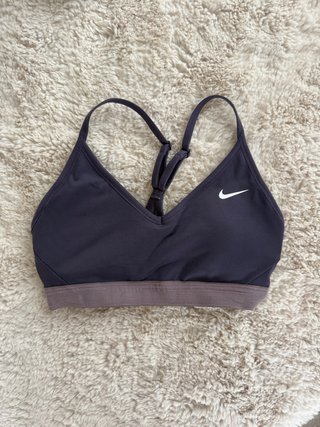 Sujetador deportivo Nike Talla S Morado