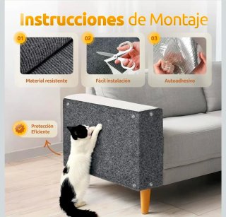 Alfombra Rascador Gatos + Accesorios