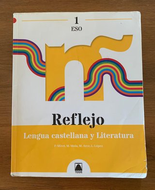 Reflejo 1. Lengua castellana y Literatura 1 ESO