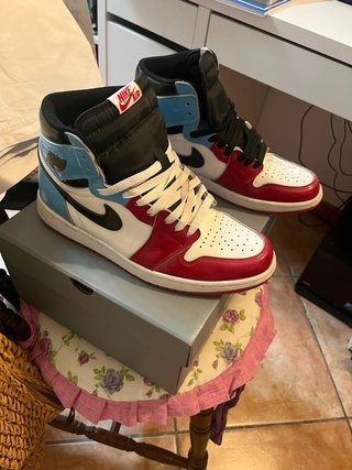 Scarpe Jordan 1 Rosse e Blu