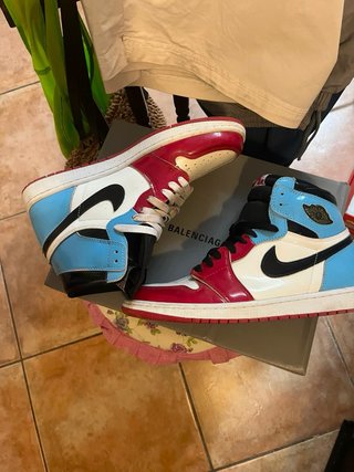 Scarpe Jordan 1 Rosse e Blu