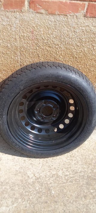 Rueda neumático tipo Galleta(temporal) Kia/Hyundai