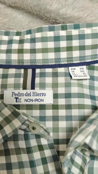 Camisa Pedro del Hierro cuadros Non Iron