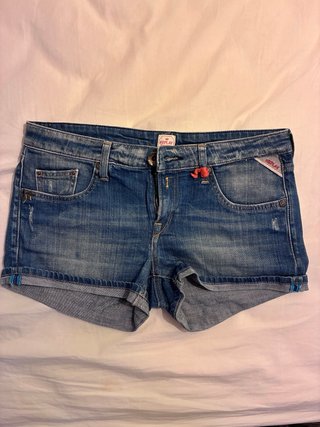Shorts Vaqueros Replay Mujer