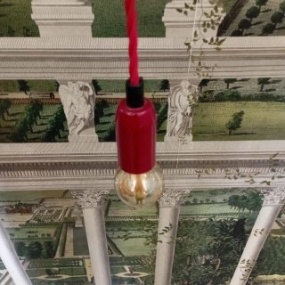Lampadina decorativa metallo e plastica