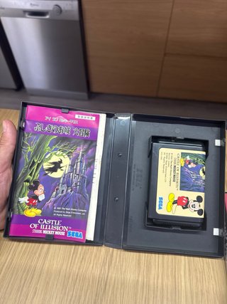 Castle of Illusion Mega Drive JAP con spagnolo
