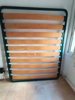 Somier Pflex Madera y Metal