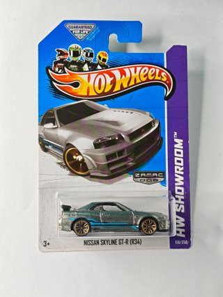 Hot Wheels Nissan Skyline GT-R (R34) Zamac