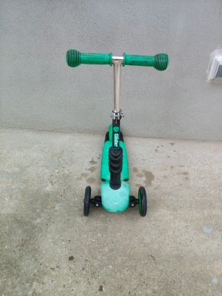 Patinete infantil 3 ruedas verde