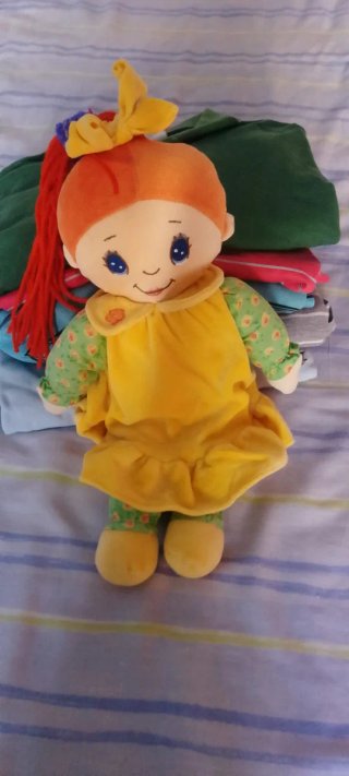 Peluches, muñeca trapo, osito tela.....