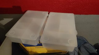 2 Cajas Organizadoras Ikea Transparentes