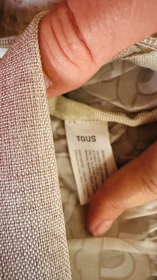 Organizador joyero viaje TOUS beige