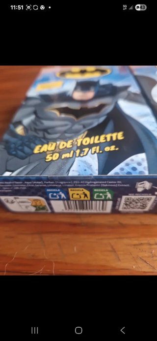 Lote 2 colonias Batman Eau de Toilette
