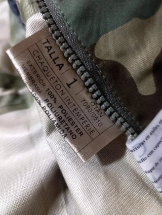 Traje Tormenta Ejército Talla 1