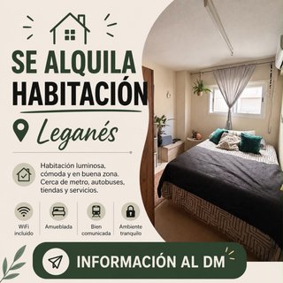 Alquilo habitación persona sola