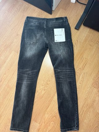 Pantalones Vaqueros Purple Negros