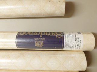 Lote 9 Rollos Papel Pintado Sanderson