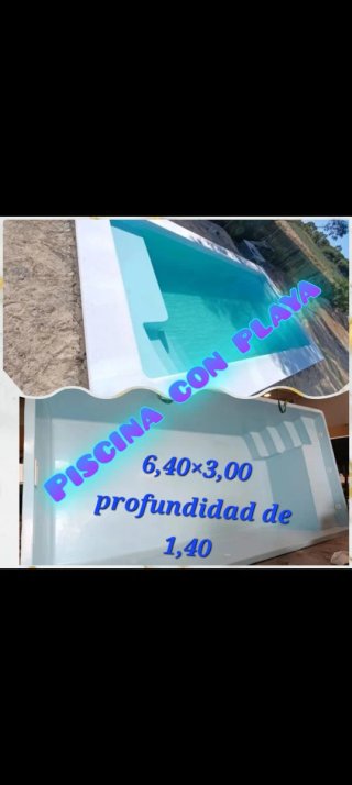 Piscina de poliéster