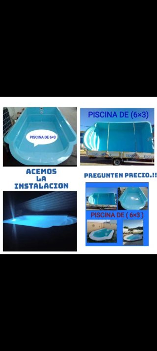 Piscina de poliéster