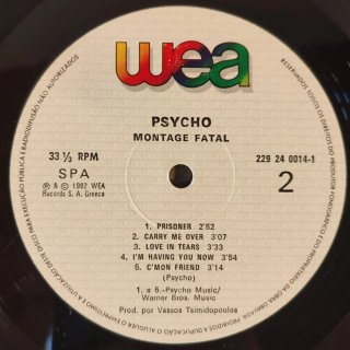 Vinilo Psycho - Montage Fatal