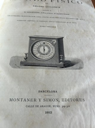 Enciclopedia El Mundo Físico 1885