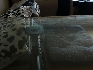 Mesa de cristal Le Corbusier