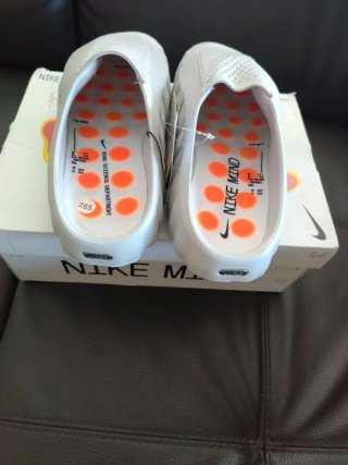 Zapatillas Nike Talla 38.5 Blancas Naranja
