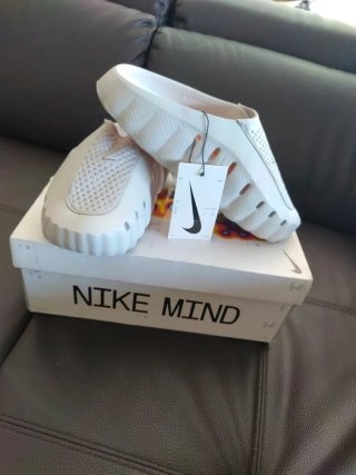 Zapatillas Nike Talla 38.5 Blancas Naranja