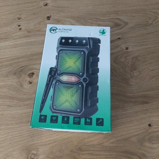 Altavoz RT Karaoke Portátil con Micrófono