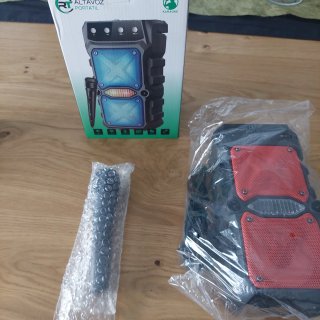 Altavoz RT Karaoke Portátil con Micrófono
