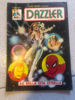 Dazzler No 1y2 (Ediciones Vértice 1981)Mundicómics