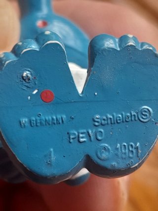 Lote Pitufos. Años 70-80