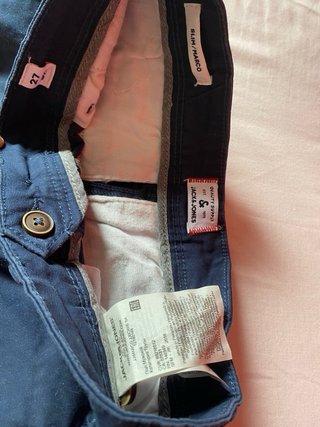 Pantalón chino Jack & Jones azul
