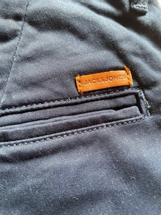 Pantalón chino Jack & Jones azul