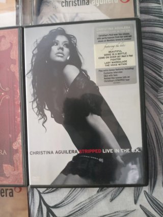 Lote Christina Aguilera 7 CDs y 3 DVDs