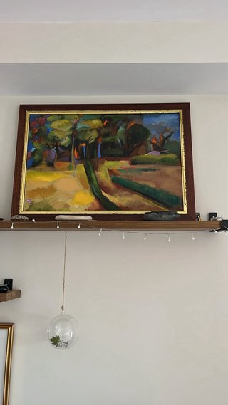 2 Cuadros del artista Pedro Simón