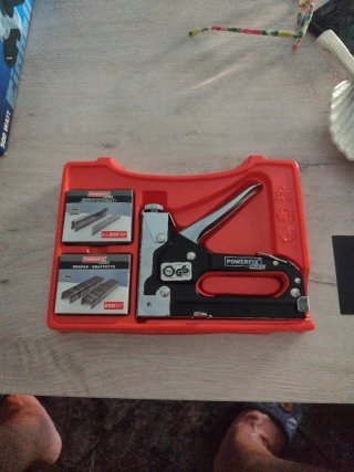 Grapadora Powerfix Profi Plus