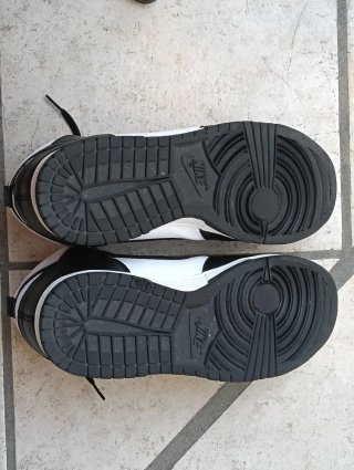 Nike Dunk High Retro Uomo Nero Bianco