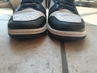 Nike Dunk High Retro Uomo Nero Bianco