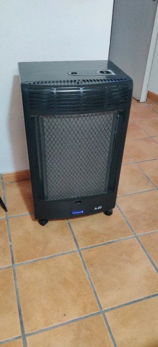 Estufa de gas A-20 (necesita goma)