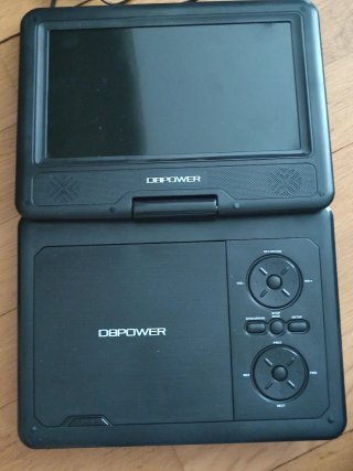 Reproductor DVD Portátil DBPOWER Negro